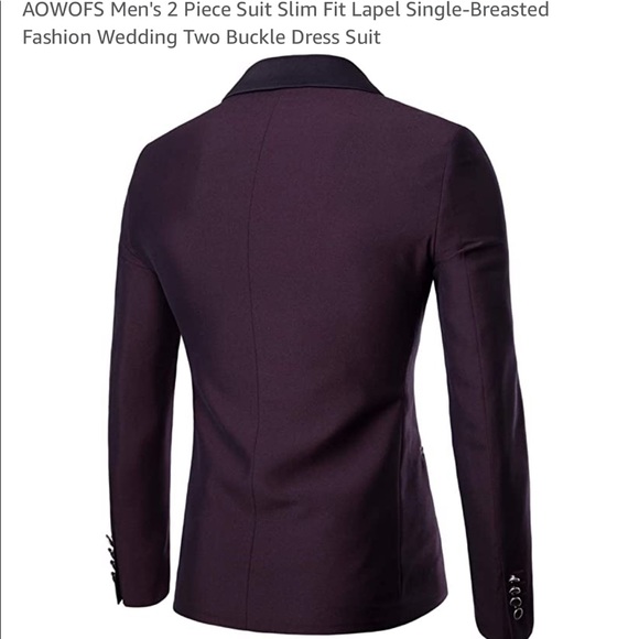 BNWT Men's 2 Piece Suit Slim Fit - Picture 3 of 8